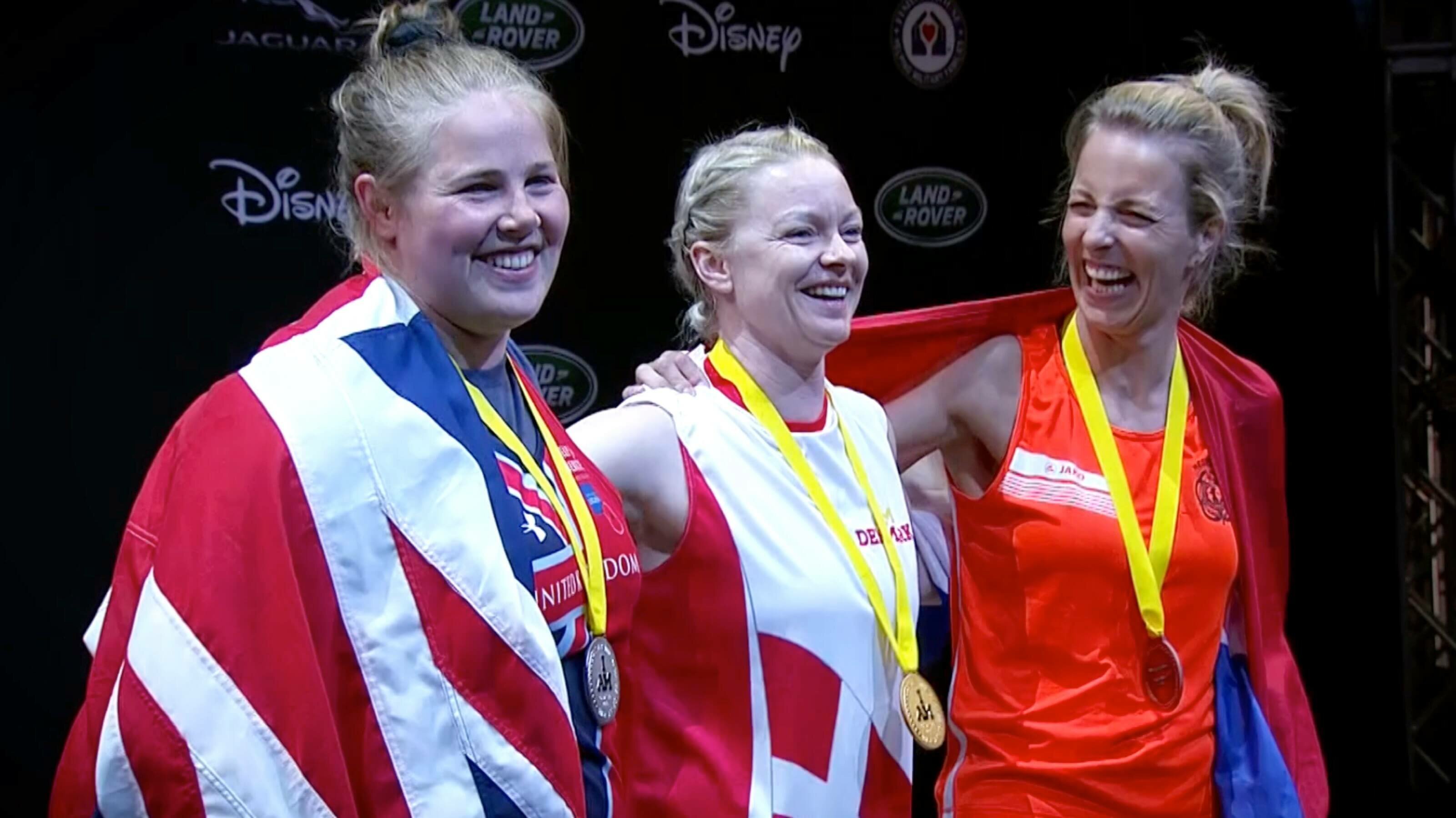 Podium smiles