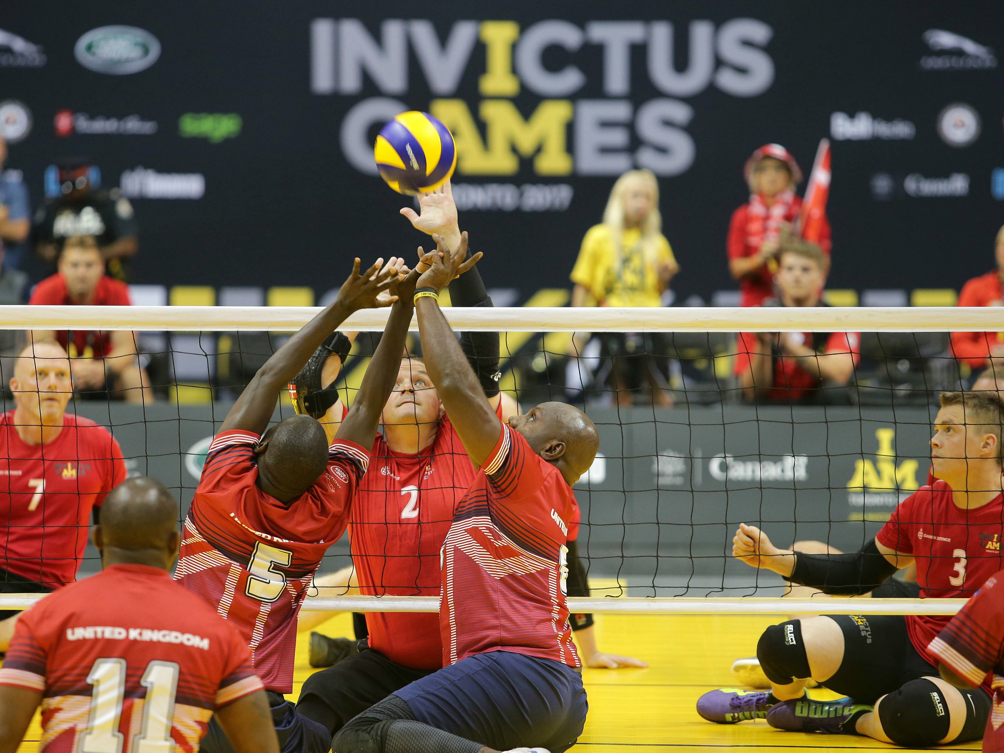 Volleyball was exciting to watch in Toronto.